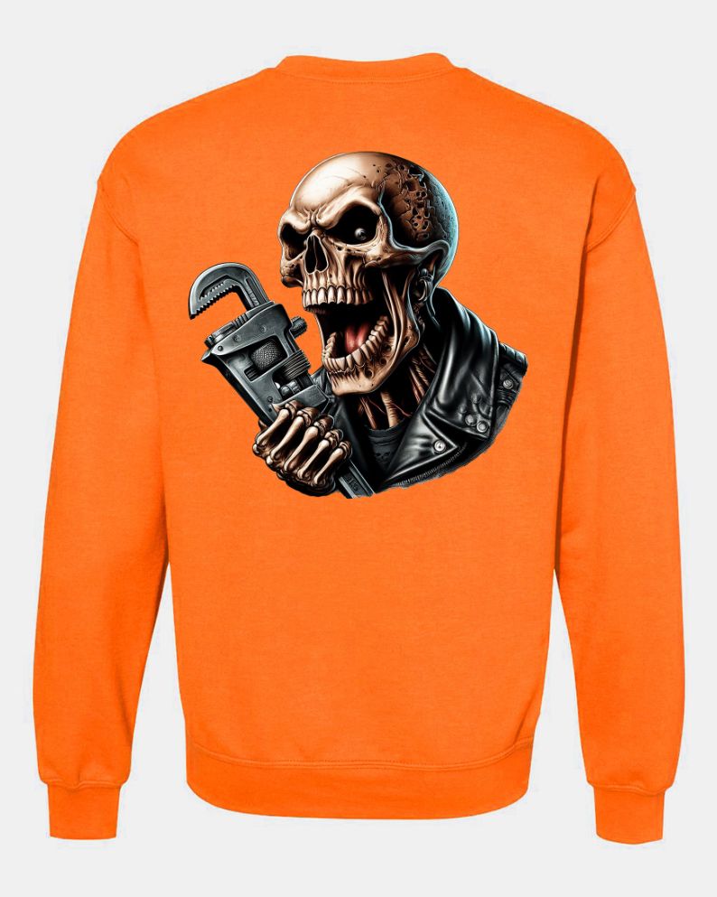 Skull Holding Wrench - AllTrade Apparel