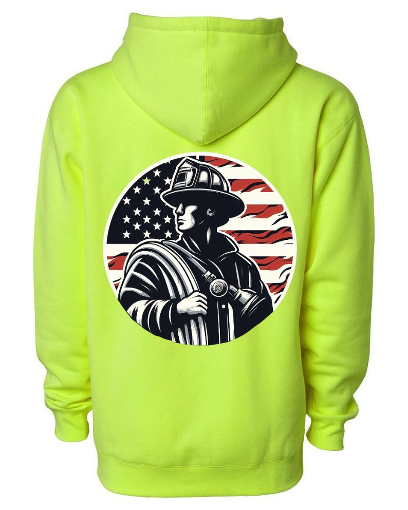 American Flag Fireman - AllTrade Apparel