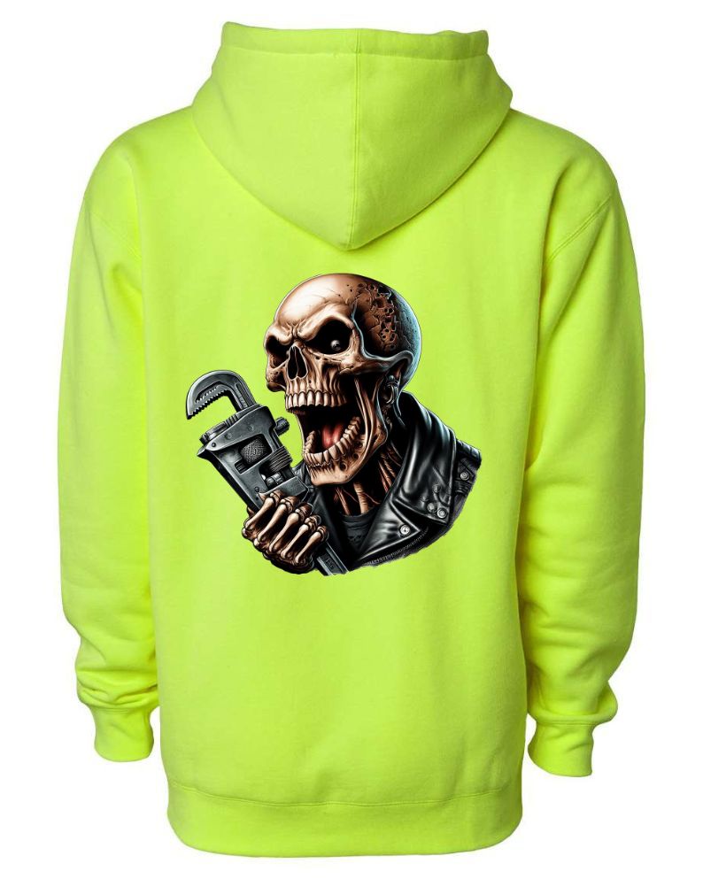 Skull Holding Wrench - AllTrade Apparel