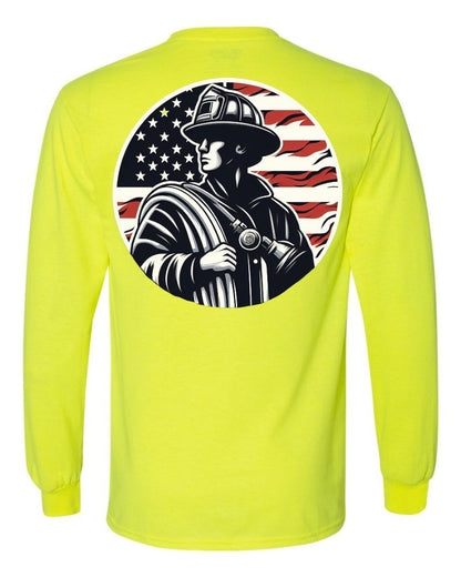 American Flag Fireman - AllTrade Apparel