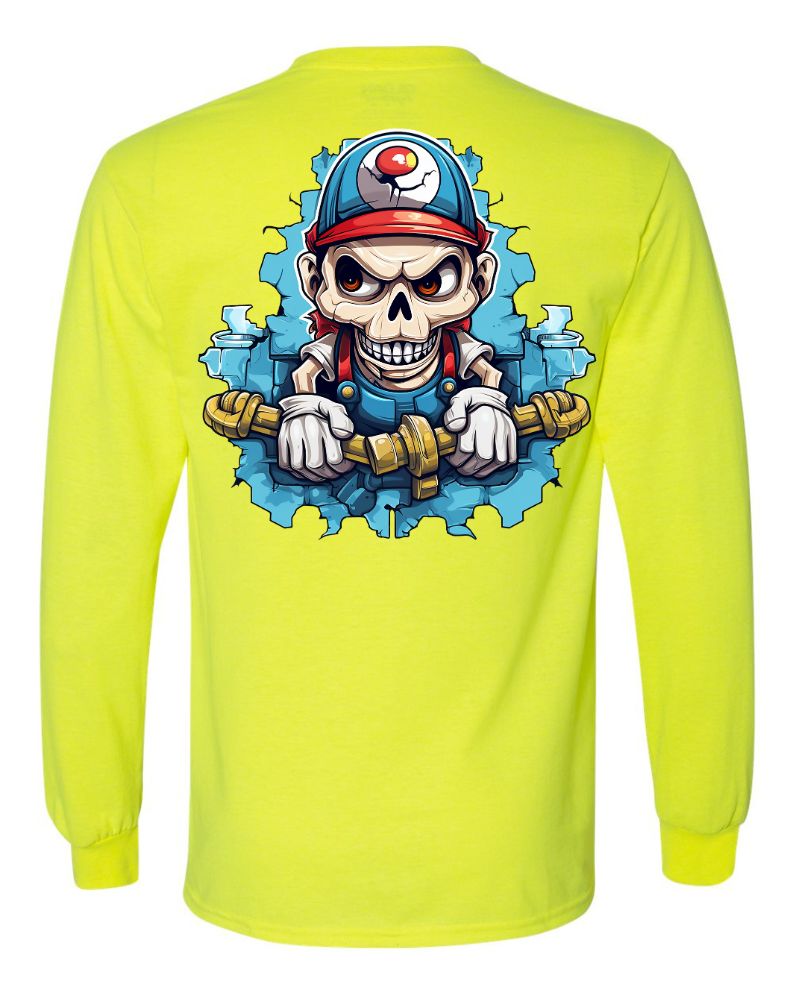 Skull Plumber 2 - AllTrade Apparel