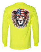 American Flag Lion Head - AllTrade Apparel