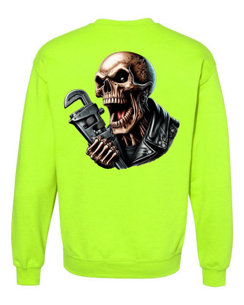 Skull Holding Wrench - AllTrade Apparel