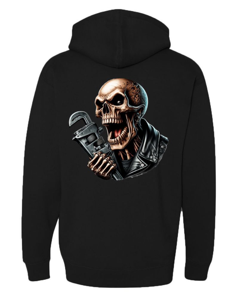 Skull Holding Wrench - AllTrade Apparel