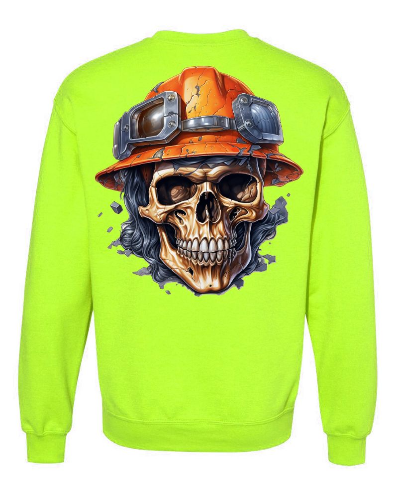 Skull Wearing Hardhat - AllTrade Apparel
