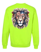 American Flag Lion Head 2 - AllTrade Apparel