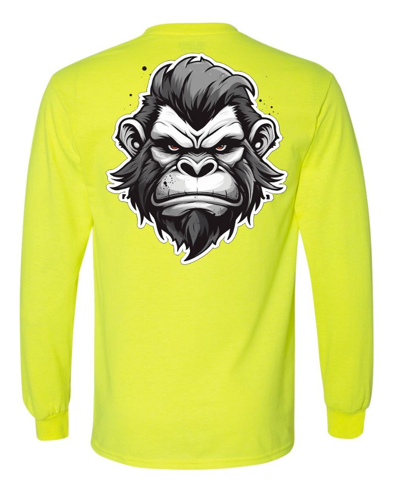 Angry Ape Face 5 - AllTrade Apparel