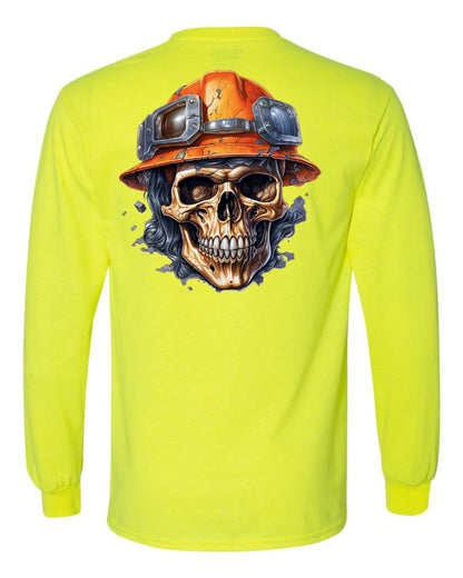 Skull Wearing Hardhat - AllTrade Apparel