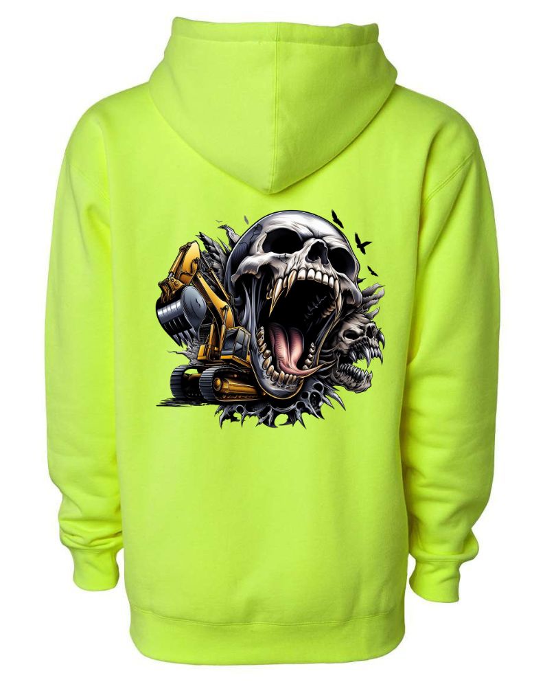 Angry Skull & Bulldozer - AllTrade Apparel