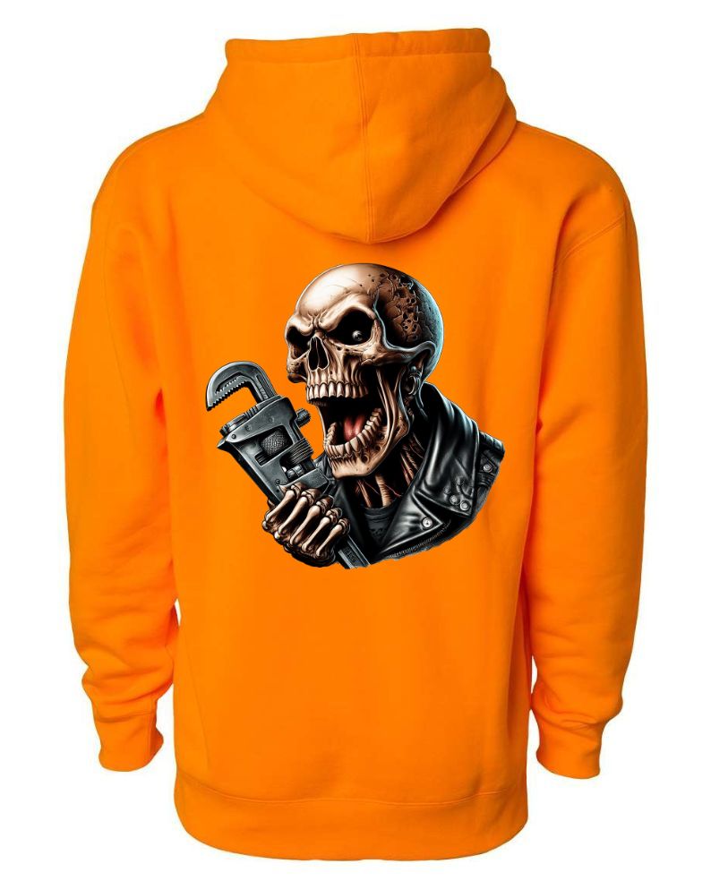 Skull Holding Wrench - AllTrade Apparel