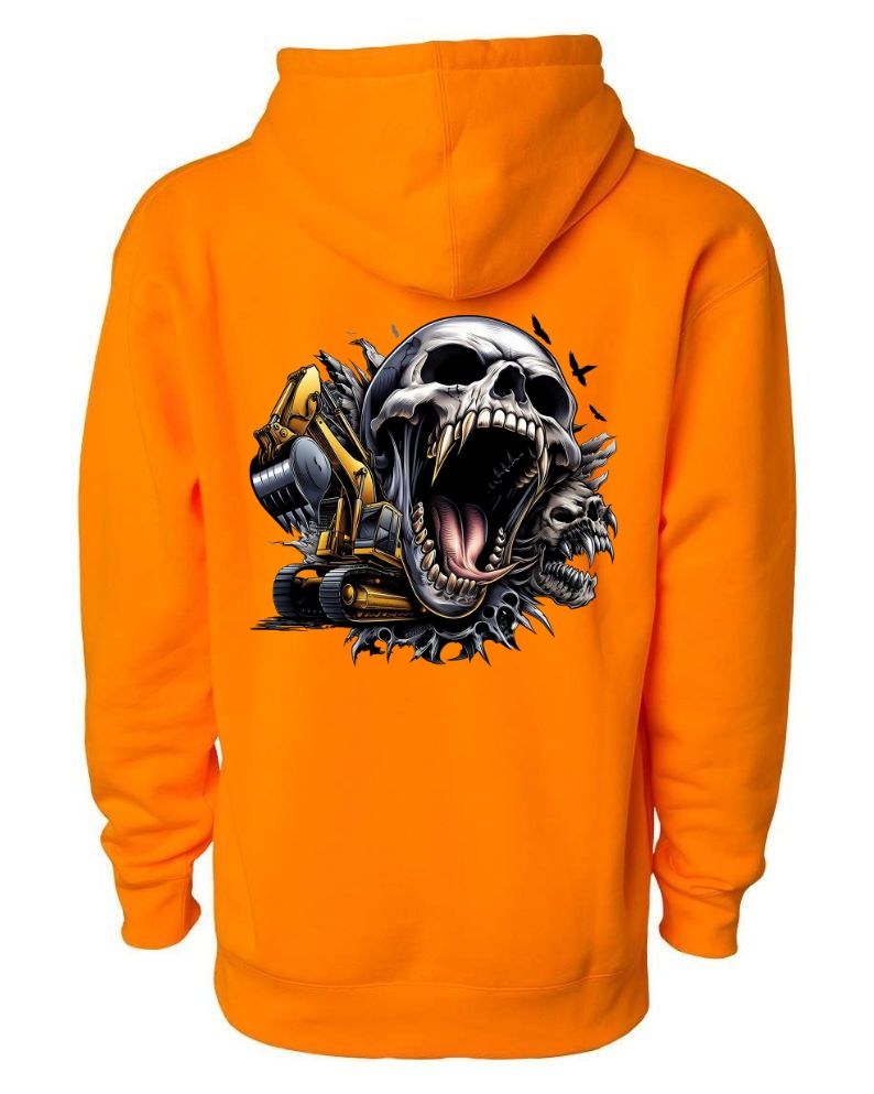 Angry Skull & Bulldozer - AllTrade Apparel