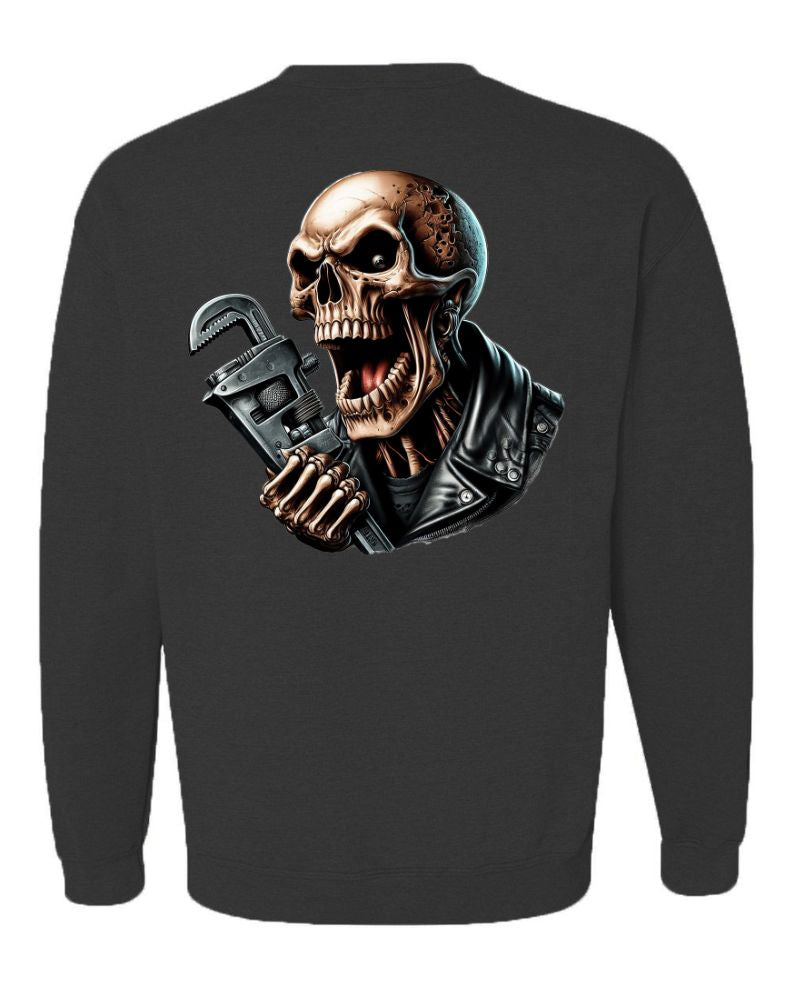 Skull Holding Wrench - AllTrade Apparel