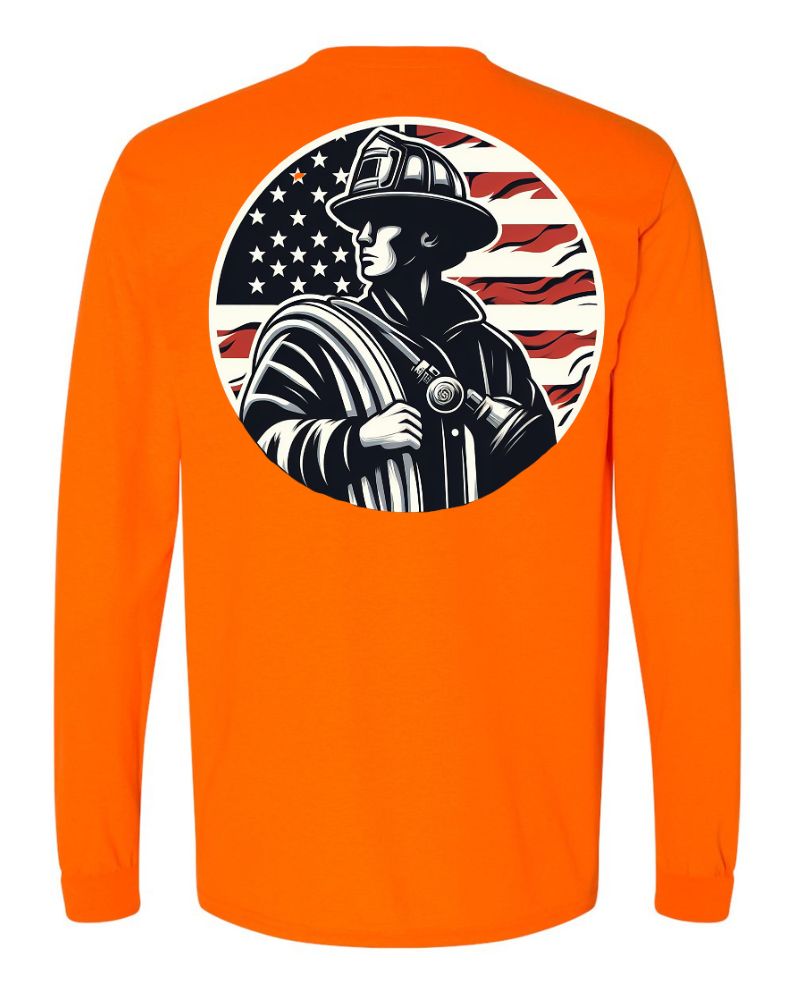 American Flag Fireman - AllTrade Apparel