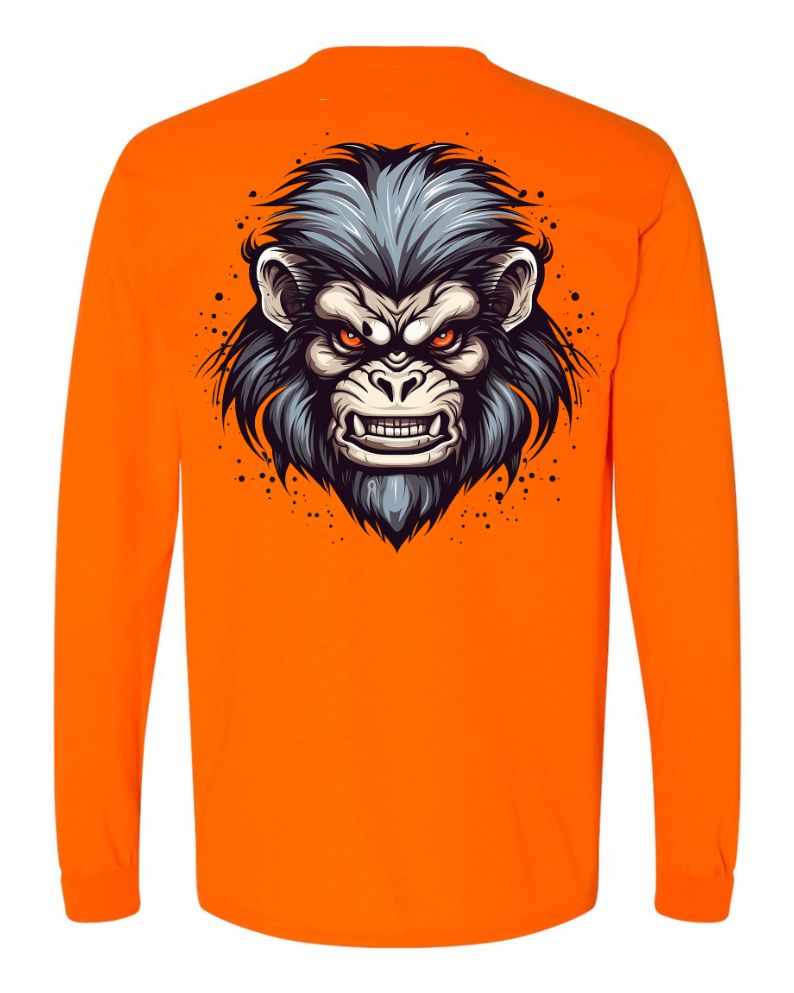 Angry Ape Face 2 - AllTrade Apparel
