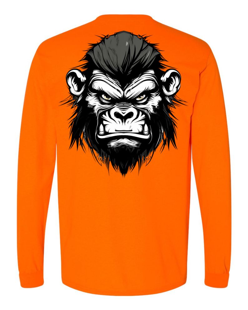 Angry Ape Face 3 - AllTrade Apparel
