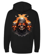 Three Burning Skull - AllTrade Apparel
