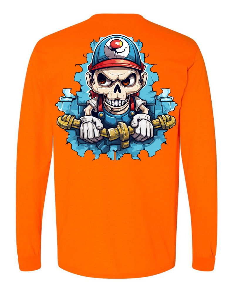 Skull Plumber 2 - AllTrade Apparel