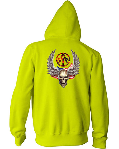 Winged Skull T-Shirt, Longsleeve, Sweatshirt & Hoodie - AllTrade Apparel