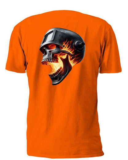 Burning Metal Skull - AllTrade Apparel