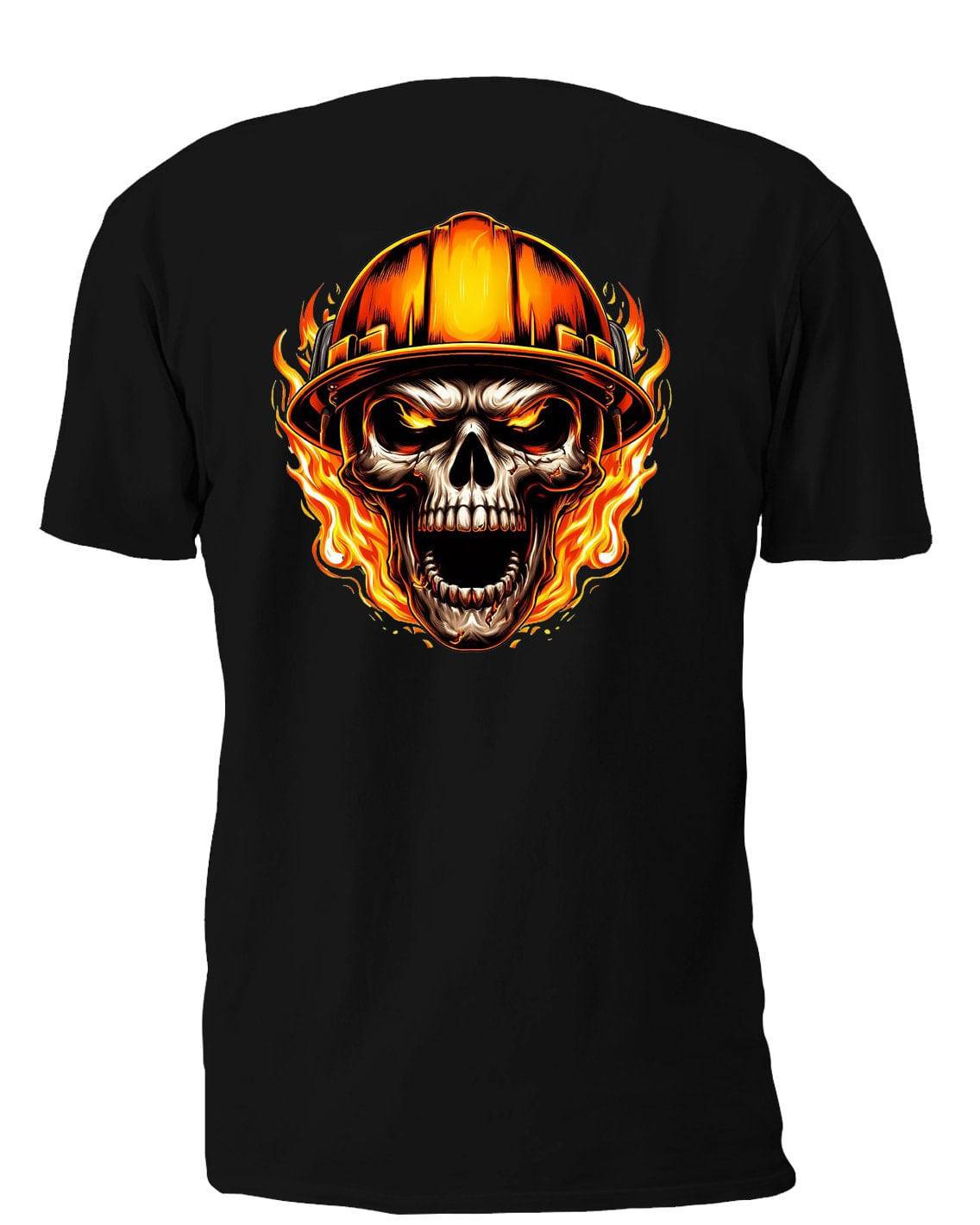Flaming Skull - AllTrade Apparel