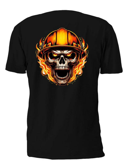 Flaming Skull - AllTrade Apparel