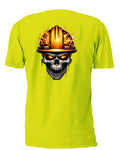 Flaming Hardhat Skull - AllTrade Apparel