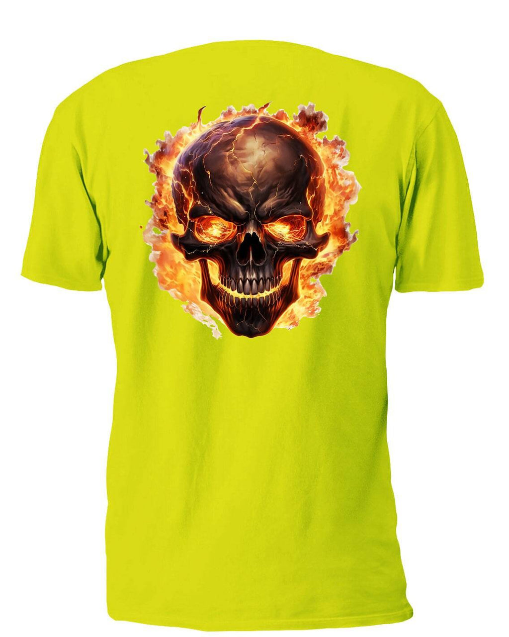 Burning Angry Skull 2 - AllTrade Apparel