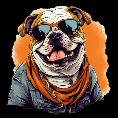 Hipster Bulldog - AllTrade Apparel