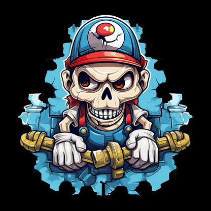 Skull Plumber 2 - AllTrade Apparel