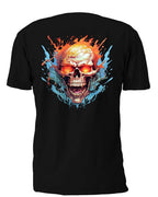 Color Splash Angry Skull - AllTrade Apparel