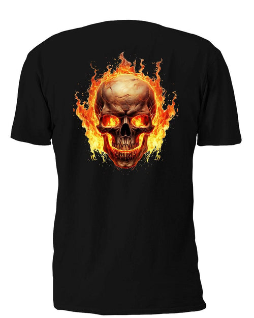 Flaming Skull 3 - AllTrade Apparel