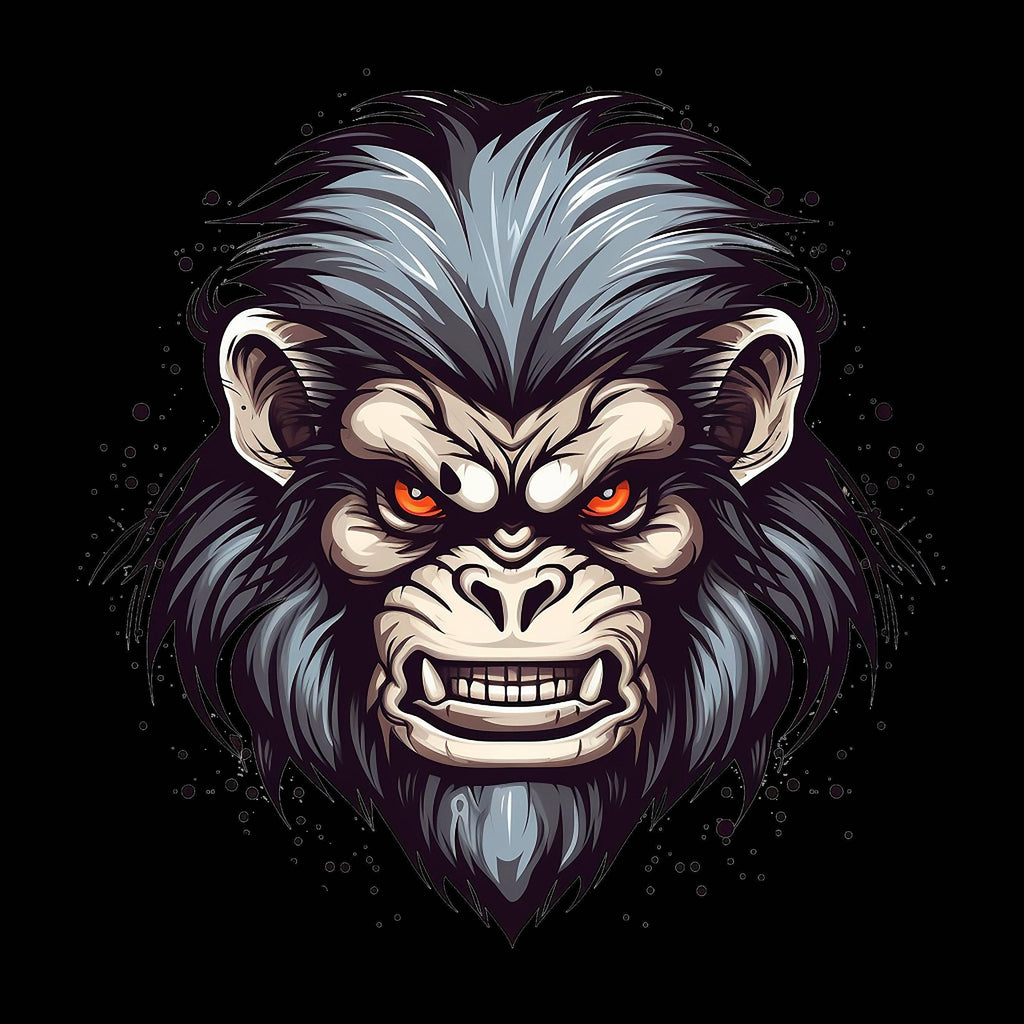 Angry Ape Face 2 - AllTrade Apparel