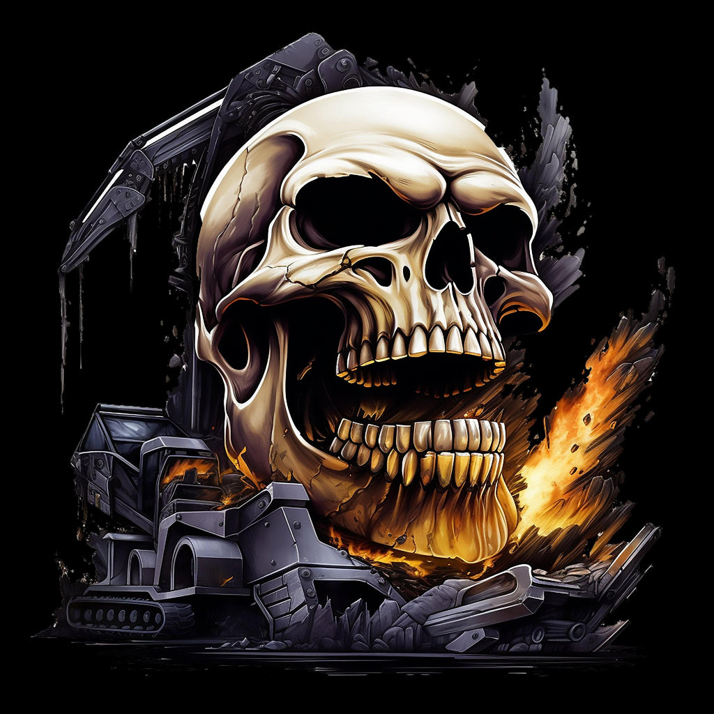 Skull Bulldozer 3 - AllTrade Apparel
