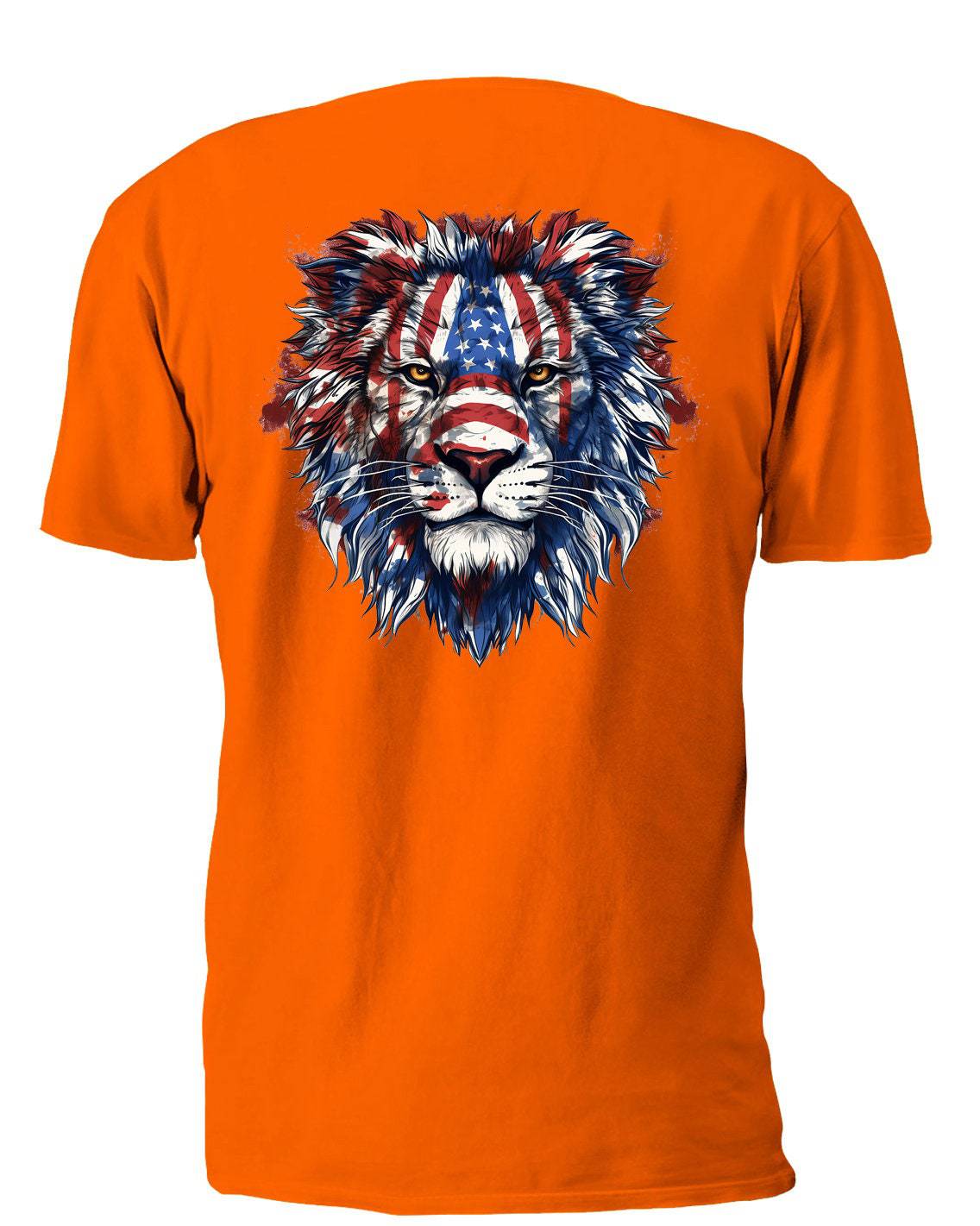 American Flag Lion Head 3 - AllTrade Apparel