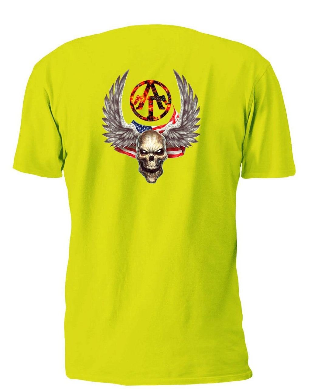 Winged Skull T-Shirt, Longsleeve, Sweatshirt & Hoodie - AllTrade Apparel