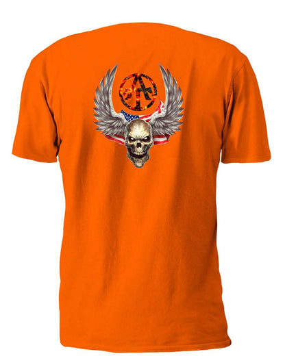 Winged Skull T-Shirt, Longsleeve, Sweatshirt & Hoodie - AllTrade Apparel