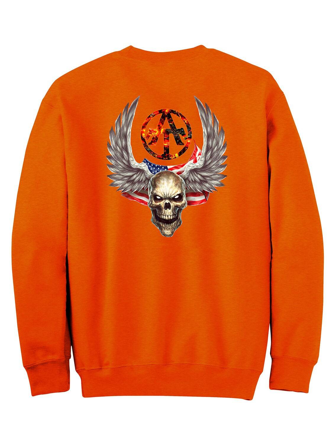 Winged Skull T-Shirt, Longsleeve, Sweatshirt & Hoodie - AllTrade Apparel