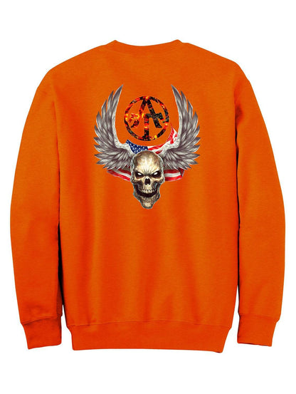 Winged Skull T-Shirt, Longsleeve, Sweatshirt & Hoodie - AllTrade Apparel