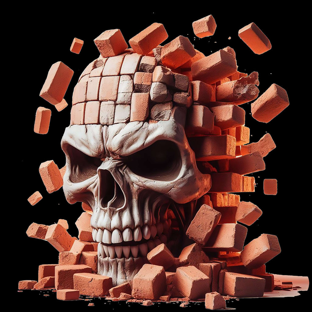 Brick Skull - AllTrade Apparel