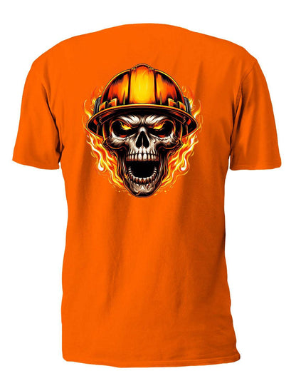 Flaming Skull - AllTrade Apparel