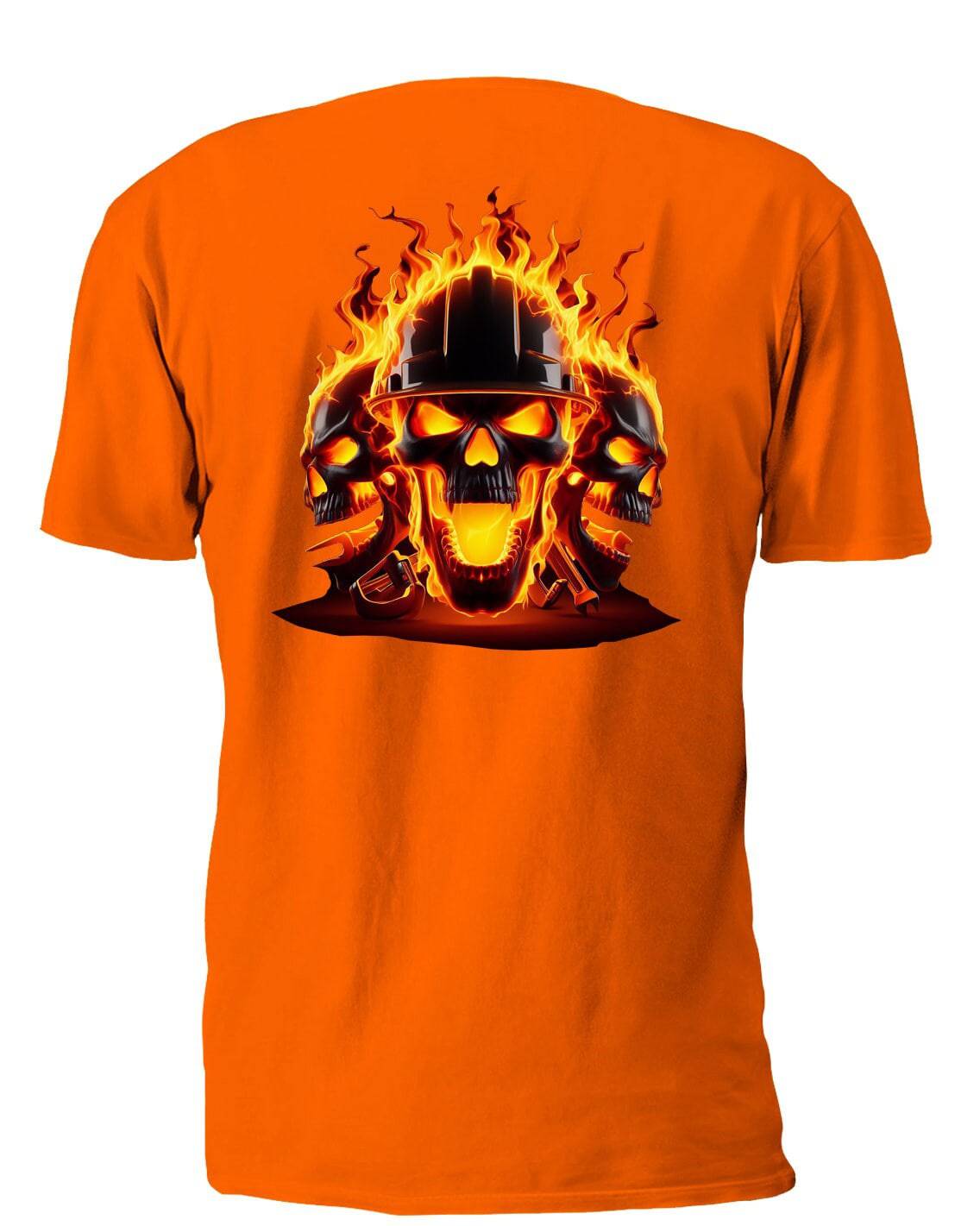 Three Flaming Metal Worker - AllTrade Apparel