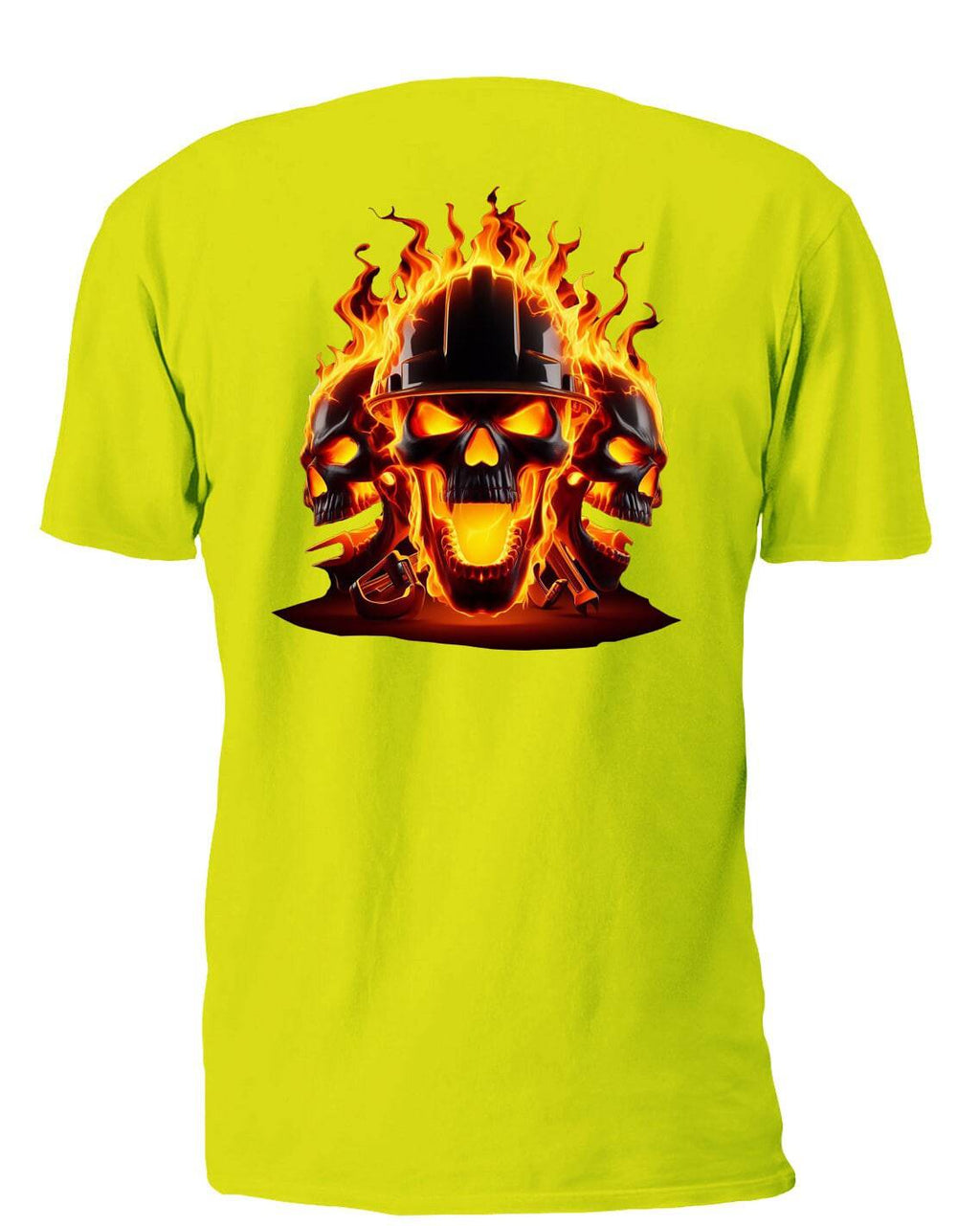 Three Flaming Metal Worker - AllTrade Apparel