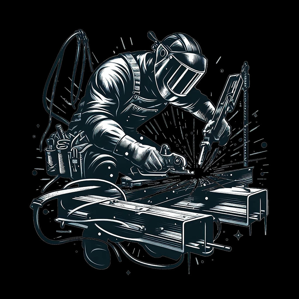 Iron Worker In Action - AllTrade Apparel