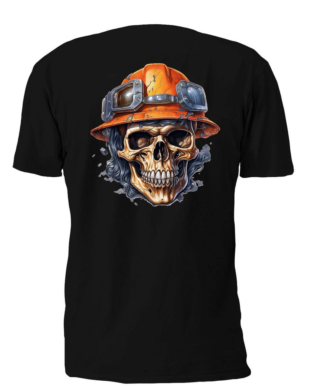 Skull Wearing Hardhat - AllTrade Apparel