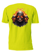Three Burning Skull - AllTrade Apparel