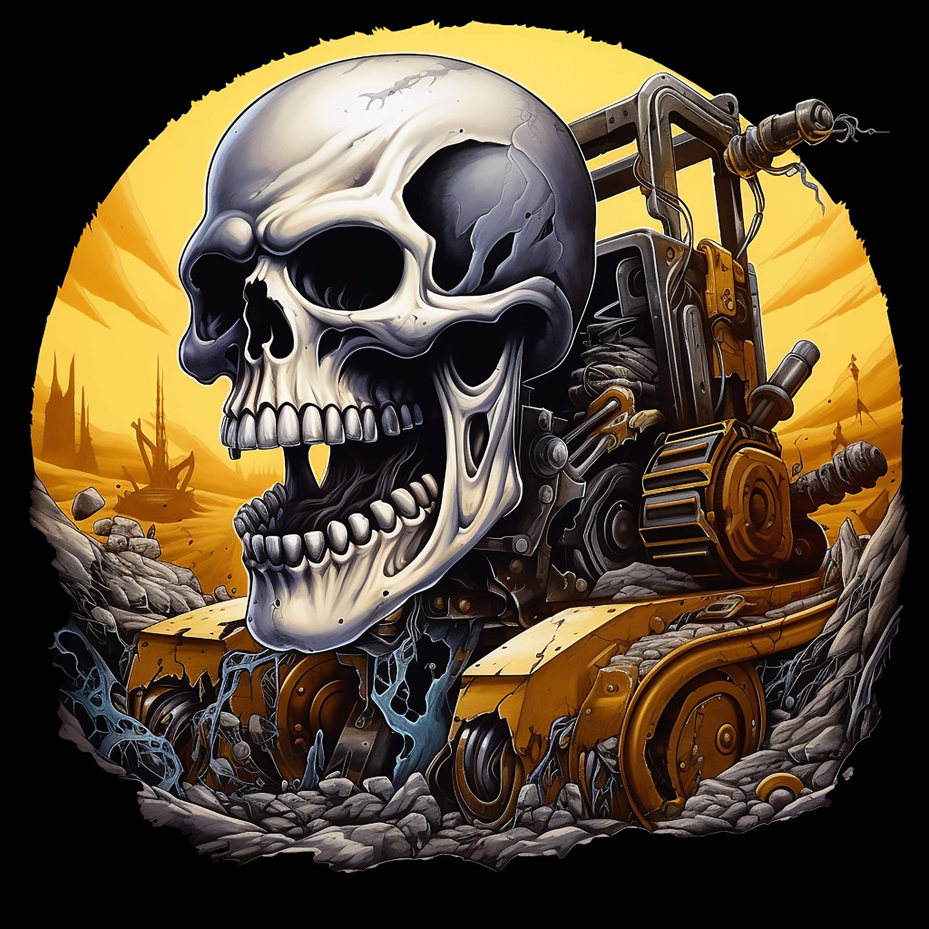 Skull Bulldozer - AllTrade Apparel