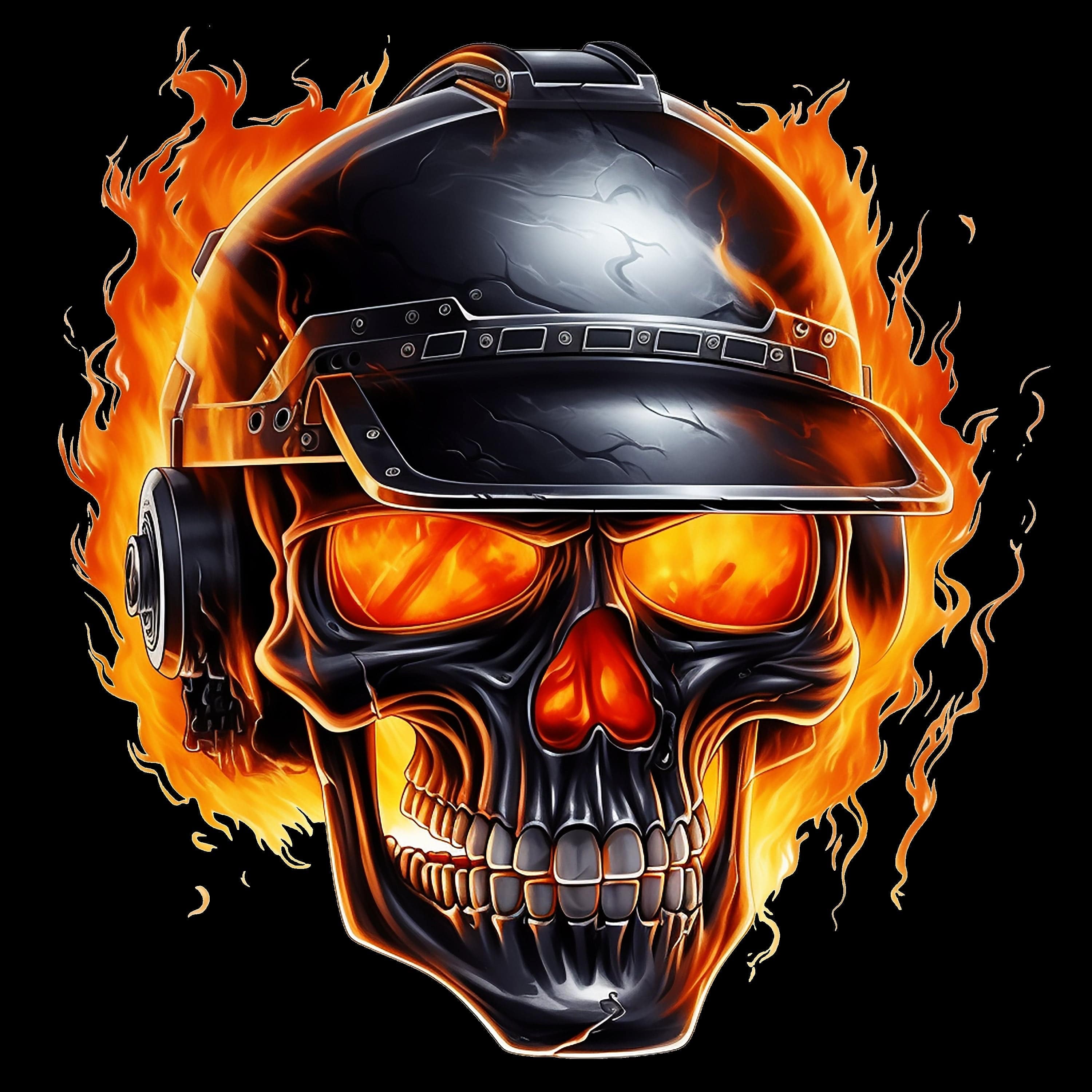 Burning Welder Skull - AllTrade Apparel