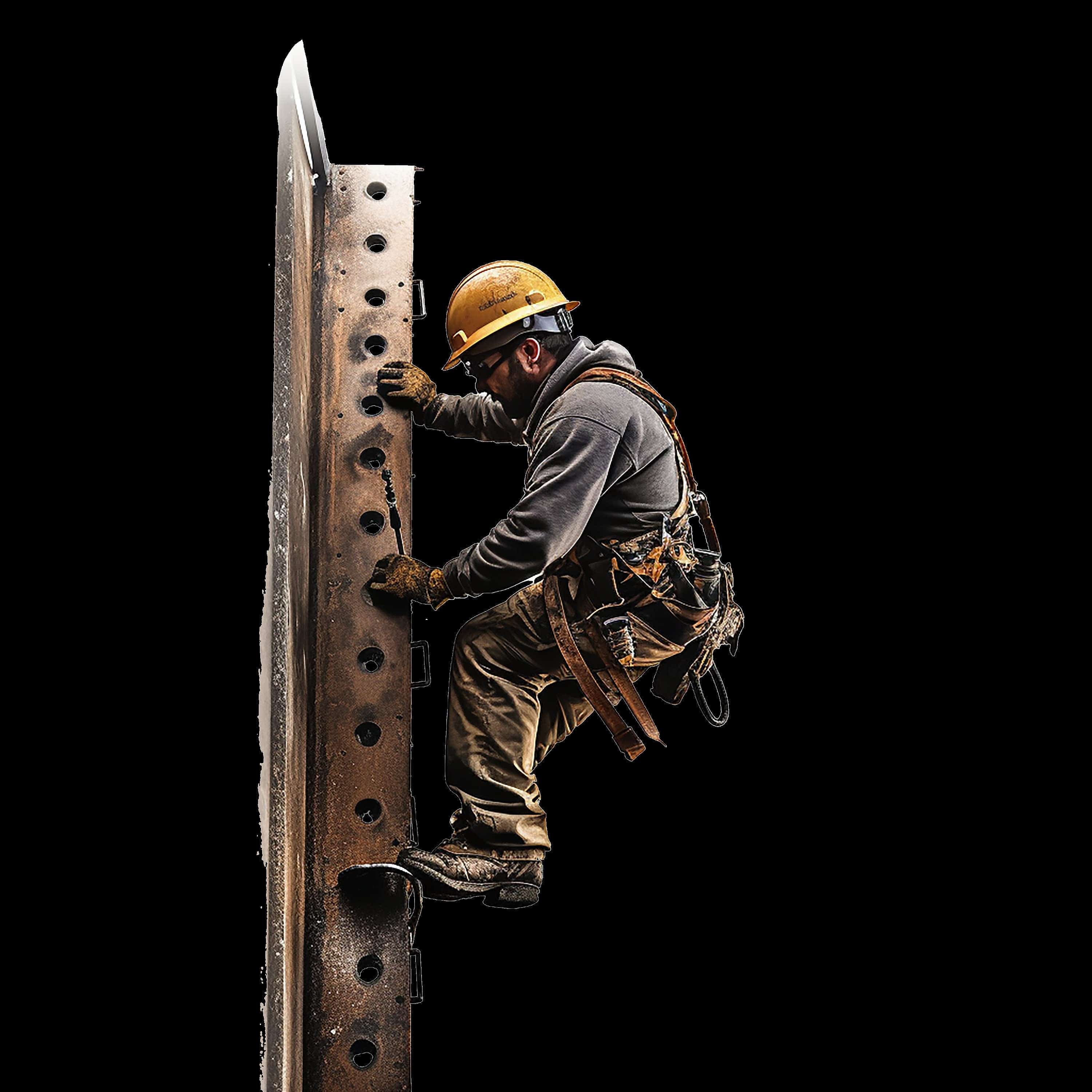 Ironworker In Action 2 - AllTrade Apparel