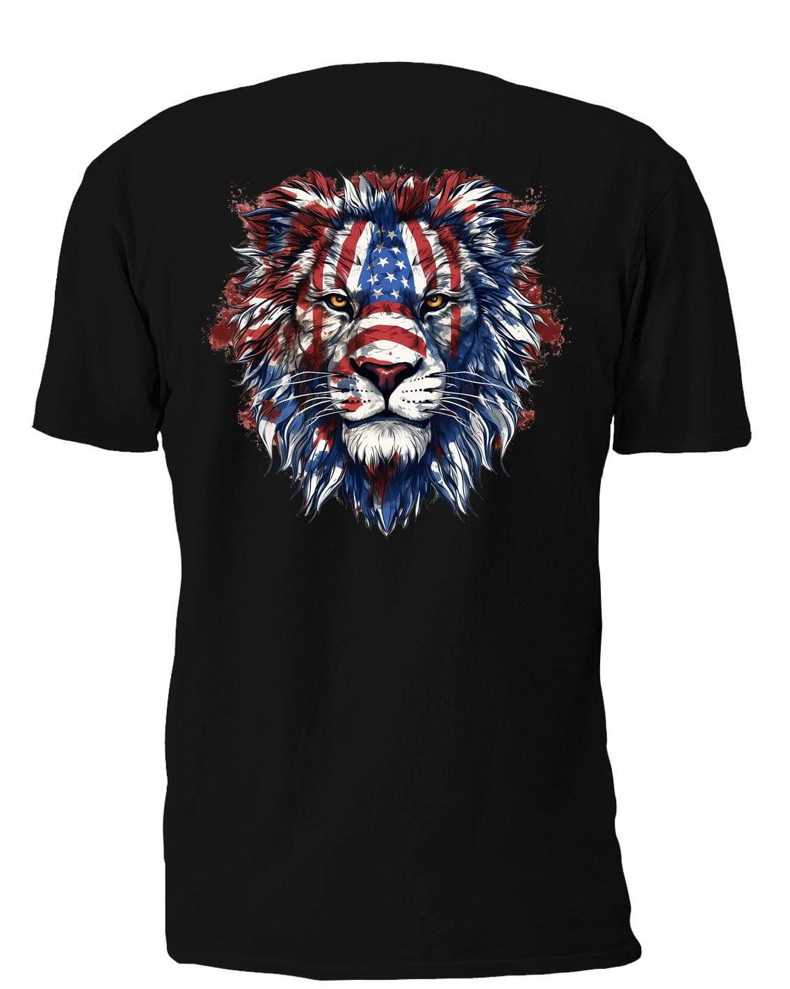 American Flag Lion Head 3 - AllTrade Apparel