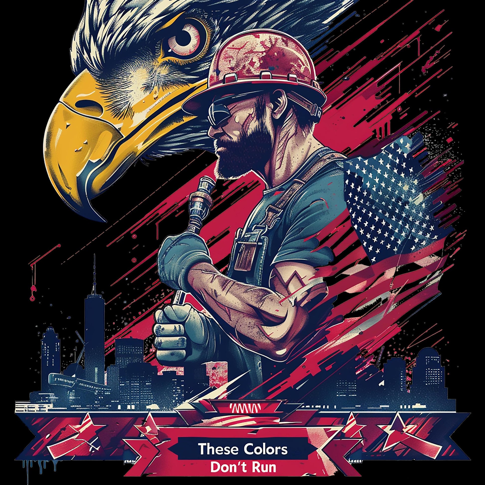 These Colors Don't Run 10 T-Shirt, Longsleeve, Sweatshirt & Hoodie - AllTrade Apparel